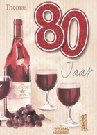 verjaardag leeftijden rode wijn 80